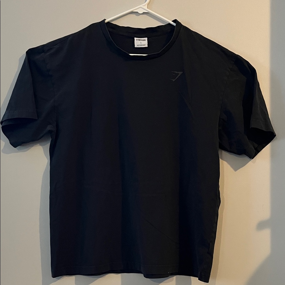 Gymshark Black Short-Sleeve Crew Tee